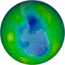 Antarctic Ozone 1986-08-30
